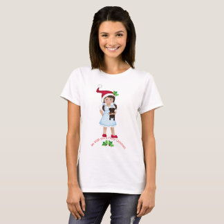 Camiseta E seu cão pequeno demasiado! Dorothy