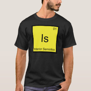 Camiseta É - Símbolo do Elemento Químico da Semiótica Inter