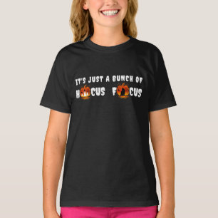 Camiseta É só um monte de Hocs Pocus Pumpkin Halloween