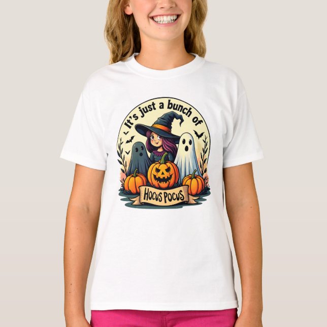 Camiseta É só um monte de Hocus Pocus (Frente)