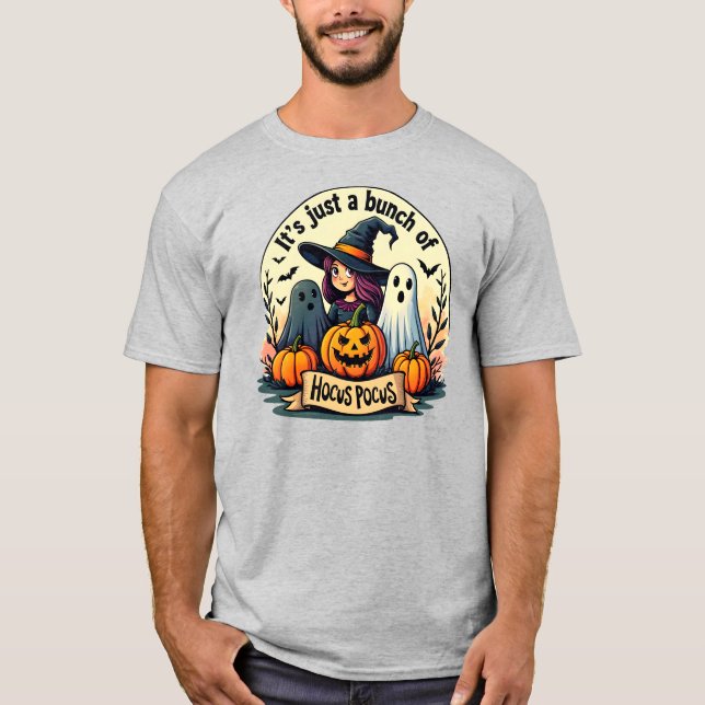 Camiseta É só um monte de Hocus Pocus (Frente)