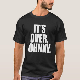 Camiseta É sobre Johnny, uma trivia memorável dizendo citaç