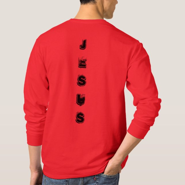 Camiseta É t-shirt AUMENTADO de JESUS (Verso)