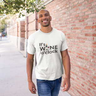 Camiseta É t-shirt da hora do vinho