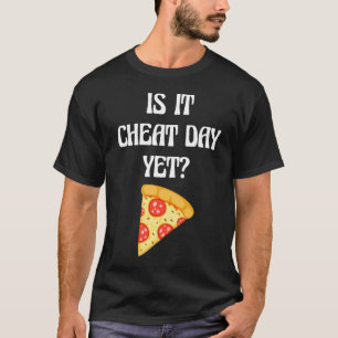 Camiseta É t-shirt da pizza do dia contudo do exercício d