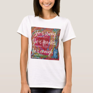 Camiseta É t-shirt forte da escritura