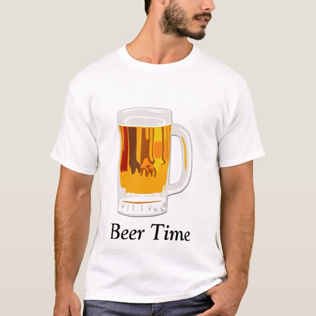 Camiseta É tempo da cerveja (Frente)