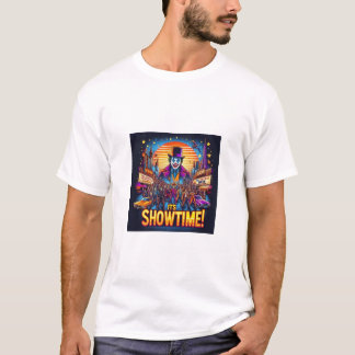 Camiseta É tempo de exibição