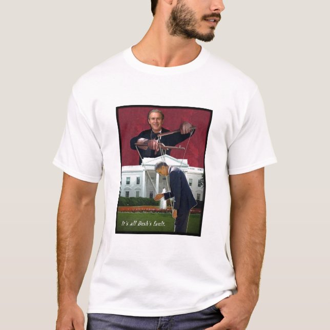 Camiseta É toda a falha de Bush (Frente)