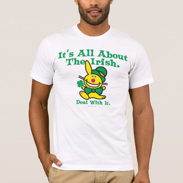 Camiseta É toda sobre o irlandês (Frente)