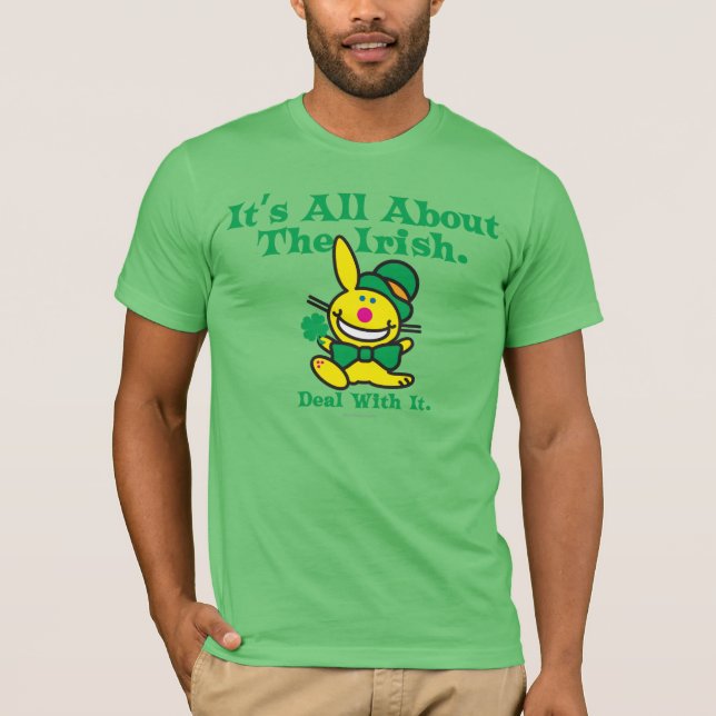 Camiseta É toda sobre o irlandês (Frente)