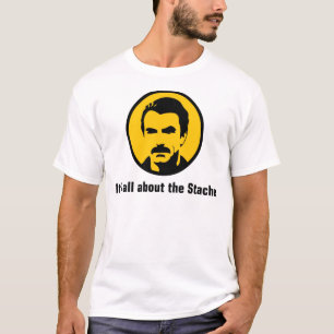 Camiseta É toda sobre o Stache