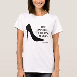 Camiseta é TODA SOBRE OS CALÇADOS