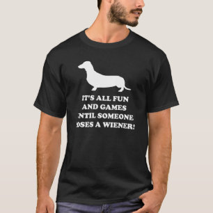 Camiseta É tudo divertido e jogos