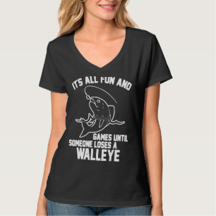Camiseta É Tudo Divertido E Jogos Até Que Alguém Perder Uma