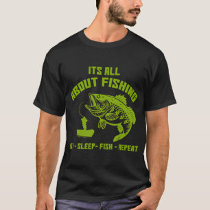 Camiseta É tudo sobre pesca