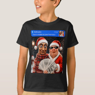 Camiseta E Tung Tung Sahur Porta da Frente Movimento Chirst