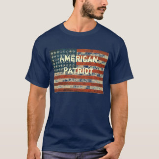 Camiseta E.U. Flag4, americano, patriota