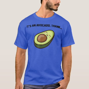 Camiseta É um Avocado Obrigado Engraçado Feliz Avocado Gif