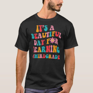 Camiseta É Um Belo Dia Para Aprender 3º Ano Professor