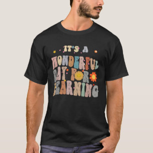 Camiseta É um belo dia para aprender Humor Estético