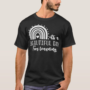 Camiseta É um belo dia para aprender Ruas de Professores Re