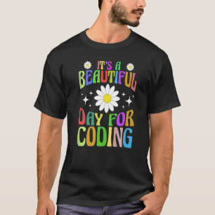 Camiseta É um belo dia para codificar a celebração das mulh