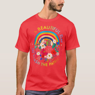 Camiseta É Um Belo Dia Para Esmagar O Patriarcado Femini