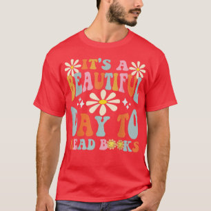 Camiseta É Um Belo Dia Para Ler Livros Em Groovy Books