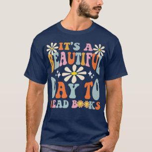 Camiseta É Um Belo Dia Para Ler Livros Em Groovy Books
