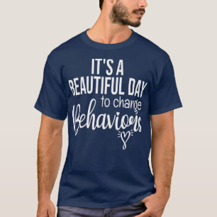 Camiseta É um belo dia para mudar os comportamentos