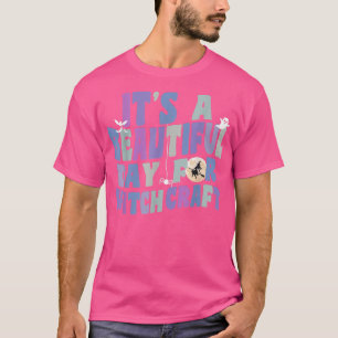 Camiseta É um belo dia para o feiticeiro-reverso