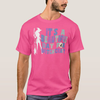 Camiseta É um belo dia para o feiticeiro-reverso