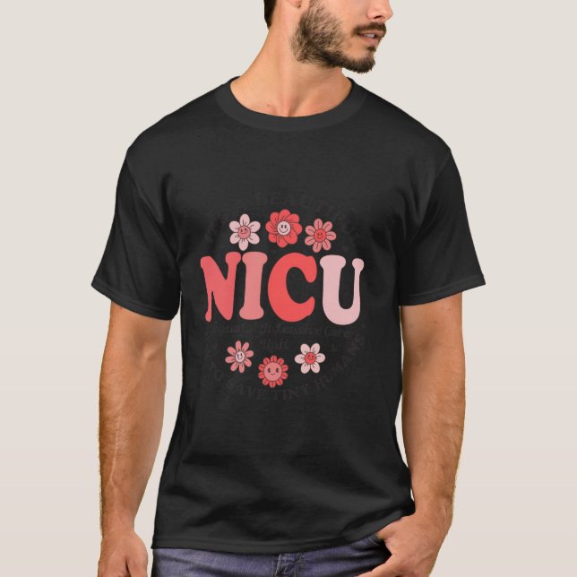 Camiseta É Um Belo Dia Para Salvar Enfermeira NICU De Seres (Frente)