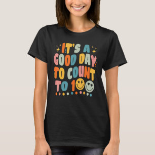 Camiseta É Um Bom Dia Contar Até 100 Dias De Gro Escolar