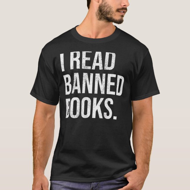 Camiseta É Um Bom Dia Ler Livros Banidos Que Li Banne (Frente)