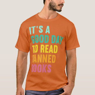 Camiseta É um bom dia ler livros proibidos Bibliotecária Ne