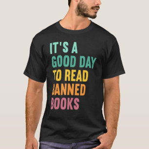 Camiseta É um bom dia ler livros proibidos Bibliotecária Ne