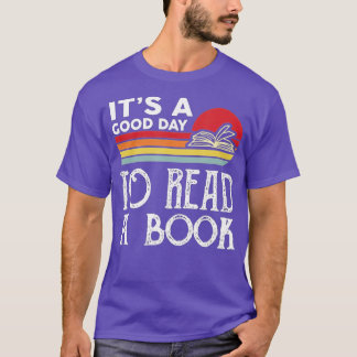 Camiseta É Um Bom Dia Ler Um Livro