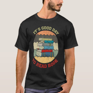 Camiseta É Um Bom Dia Ler Um Livro De Leitores