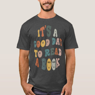 Camiseta É Um Bom Dia Ler Um Livro Lendo Livros Lov