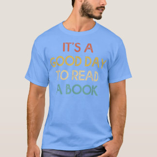 Camiseta É Um Bom Dia Ler Uma Bibliotecária Da Escola De Li