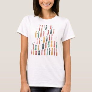 Camiseta É Um Bom Dia Para Ajudar Seres Humanos Minúsculos 