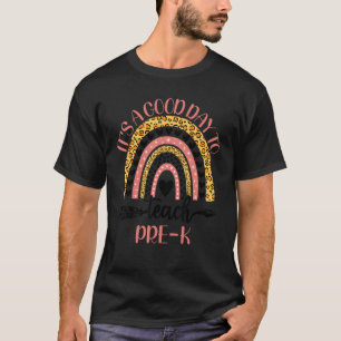 Camiseta É Um Bom Dia Para Ensinar Pré K Pré Jardim De Infâ