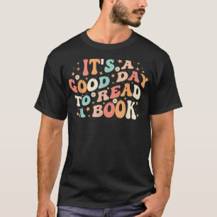 Camiseta É Um Bom Dia Para Ler O Livro, Retrocedendo A Bibl