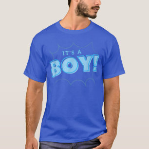 Camiseta É um Chá de fraldas de Menino Festa de Revolução d