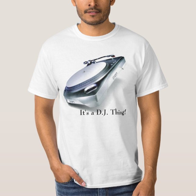 Camiseta É um D.J. Coisa! (Frente)