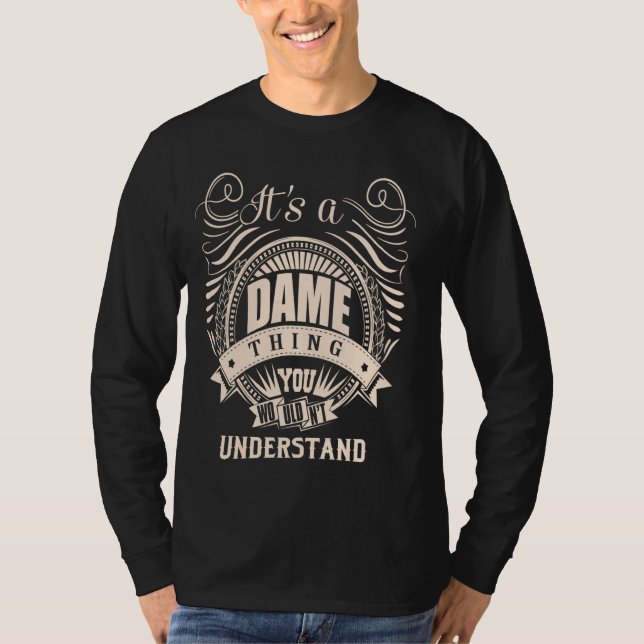 Camiseta É um Dama de Coisas (Frente)