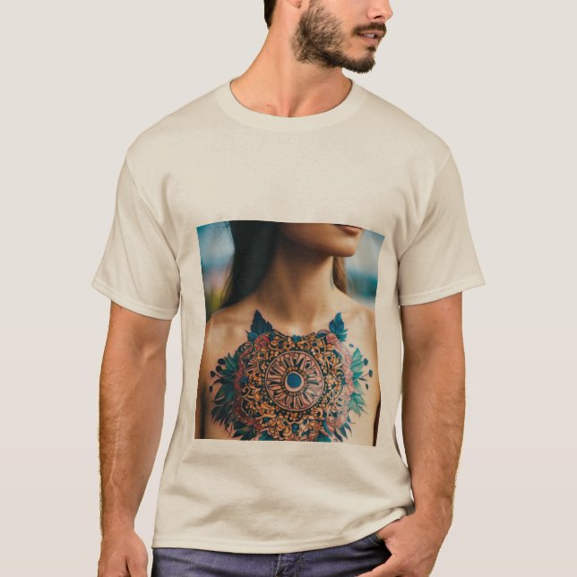 Camiseta É um design, um nome de compro ou uma frase que vo (Frente)