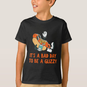 Camiseta É um dia D para ser um cachorro-quente Glizzy 4 de